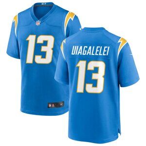 Mens Youths Kids Womens DJ Uiagalelei Blue Stitched Jersey